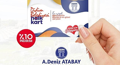 Didim Belediyesi Halk Kartı vatandaşlarla buluşturuyor
