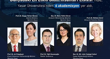 Dünyadaki en etkili bilim insanları listesine girdiler