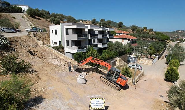 Foça’nın altyapı ağı genişliyor