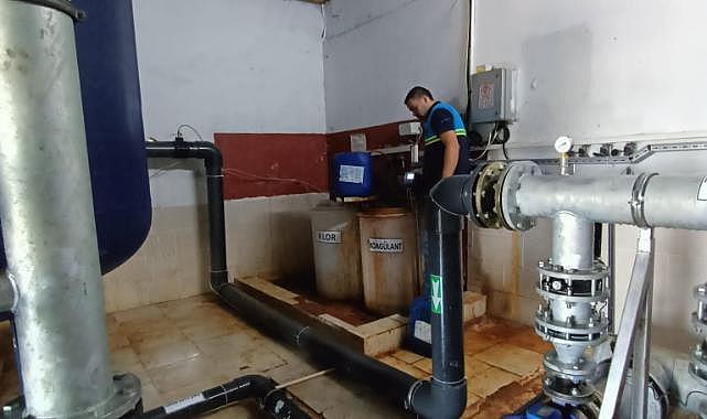 İçme suyu arıtma tesisleri sürekli kontrol ediliyor