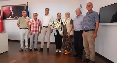Kuyucak tarımsal kalkınma kooperatifi’nden Başkan Çerçioğlu’na ziyaret