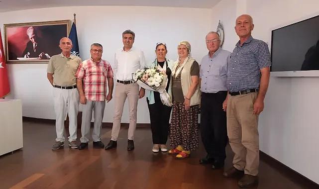 Kuyucak tarımsal kalkınma kooperatifi’nden Başkan Çerçioğlu’na ziyaret