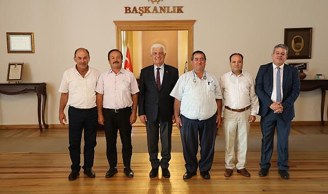 Marmaris muhtarlarından Gürün&#039;e teşekkür ziyareti