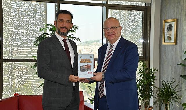 Milli Eğitim Müdürü Uğurelli'den Başkan Ergün'e ziyaret