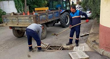 Yağmursuyu Izgaralarında Hummalı Temizlik Devam Ediyor