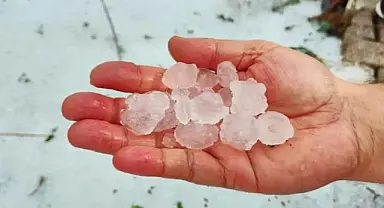 Antalya’yı dolu yağışı vurdu