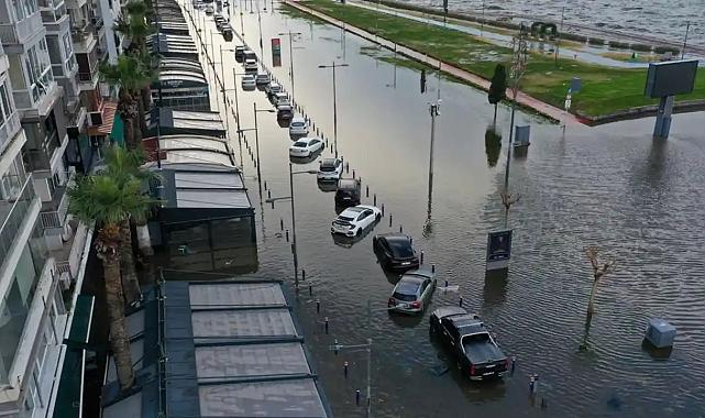 Başkan Soyer duyurdu: Deniz taşması mağdurlarına 25 bin TL destek
