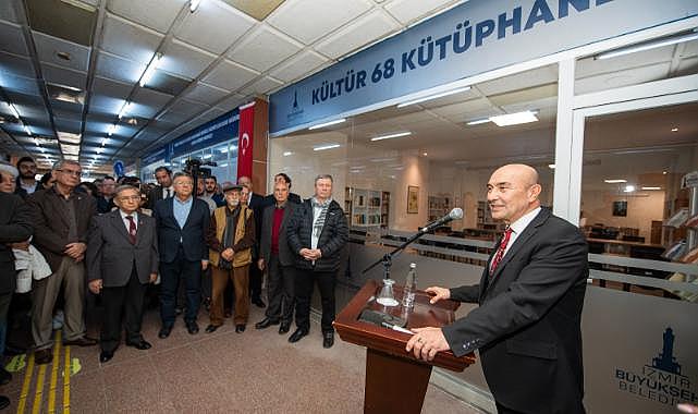 Başkan Soyer Kültür 68 Kütüphanesi’ni hizmete açtı