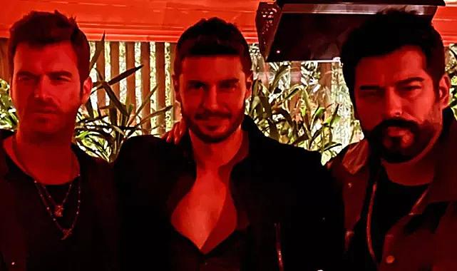 Burak Özçivit, Kıvanç Tatlıtuğ ve Berk Oktay bir arada… Sosyal medya yıkıldı