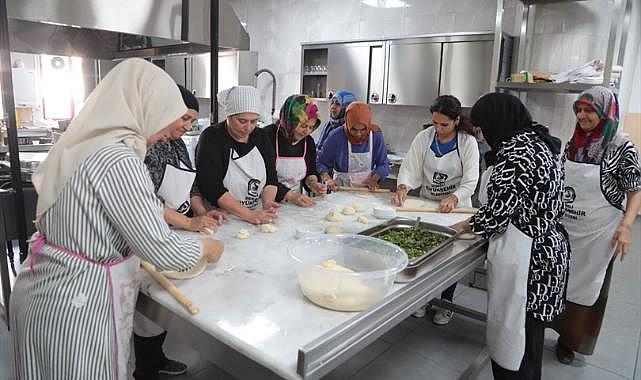 Büyükşehir’den pide yapım kursu