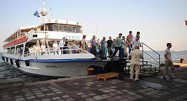 İzmir’de vapur seferleri yeniden başladı