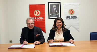 İzmir Kavram Meslek Yüksekokulu ve EGEKOBİDER arasında anlaşma imzalandı