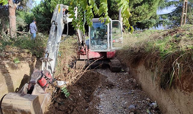 MASKİ’den Turgutlu Avşar Mahallesi’nde Dere Temizliği