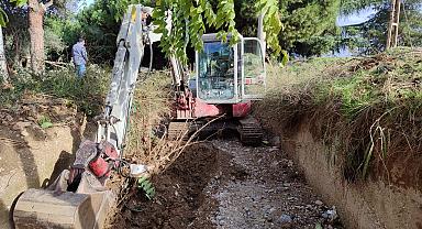 MASKİ’den Turgutlu Avşar Mahallesi’nde Dere Temizliği