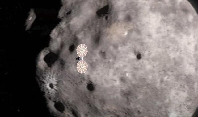 NASA’nın uzay aracı Lucy, Jüpiter yolculuğunda ilk asteroitle karşılaştı