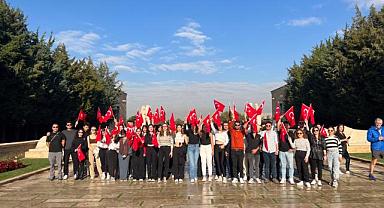 SOGEM Gençleri Cumhuriyet’in 100.Yılında Ata’sının Huzurunda