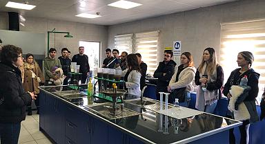 Tıp Öğrencileri Manisa Merkez Atıksu Arıtma Tesisini Gezdi