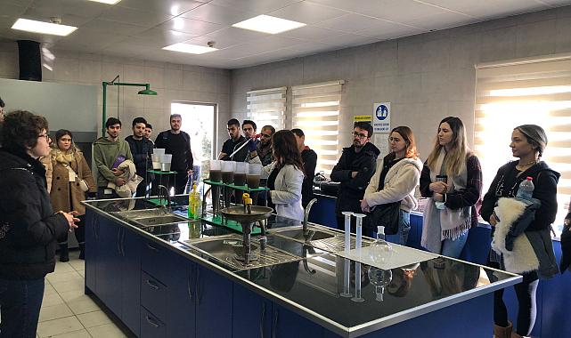 Tıp Öğrencileri Manisa Merkez Atıksu Arıtma Tesisini Gezdi