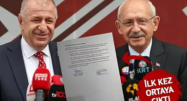 Ümit Özdağ, Kılıçdaroğlu ile imzaladığı protokolü yayınladı