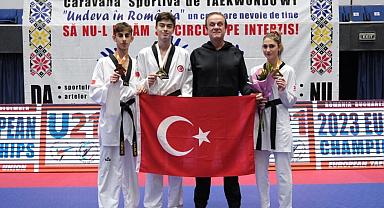 16 yaşında İzmir’e Avrupa’dan bronz madalya getirdi