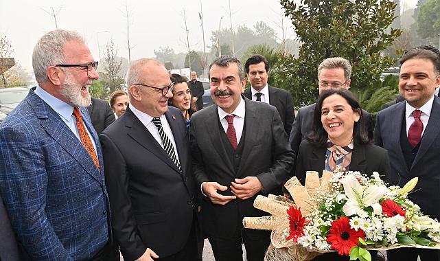 Başkan Ergün, Milli Eğitim Bakanı Yusuf Tekin’i Ağırladı