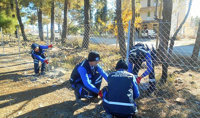 Büyükşehir 1430 Mezarlık Alanında Çalışmalarını Sürdürüyor