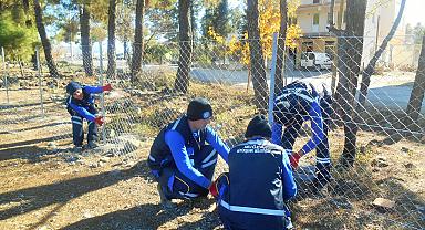 Büyükşehir 1430 Mezarlık Alanında Çalışmalarını Sürdürüyor