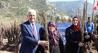 Büyükşehir’den Üreticilere 151 Bin 780 Fidan Desteği
