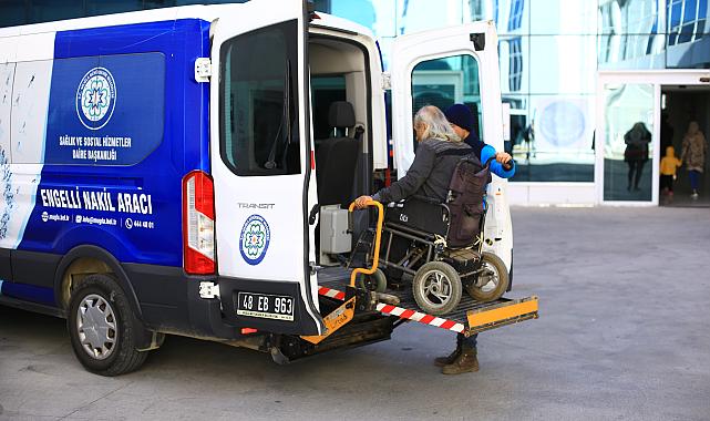 Büyükşehir Hasta ve Engelli Nakil Hizmeti ile Vatandaşın Yanında