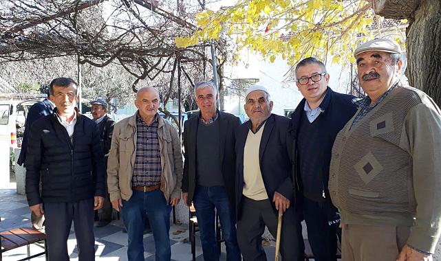 CHP Gördes Belediye Başkan Adayı İbrahim Büke Yakaköy Mahallesini Ziyaret Etti