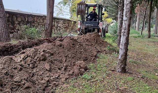 Çökelek Mahalle Mezarlığı’nda İçme Suyu Hattı Yenilendi
