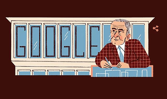 Google, doodle ile ünlü Türk mimar Sedad Hakkı Eldem'i andı