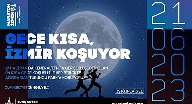İzmirliler en uzun gecede koşacak