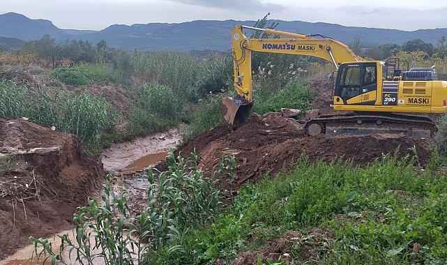 MASKİ, Dere Yataklarında Menfez Montajlarına Devam Ediyor