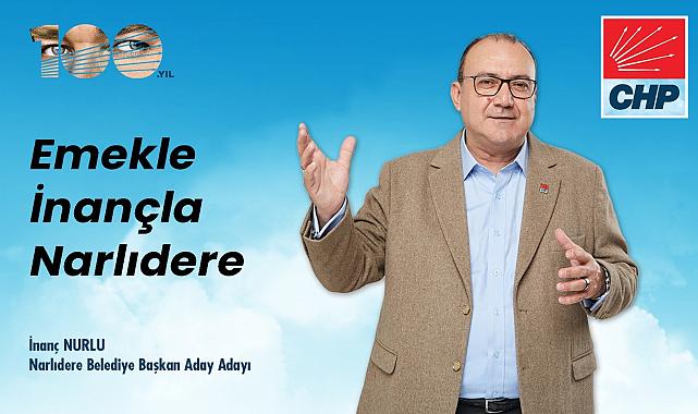Narlıdere için yola çıkan CHP'li İnanç Nurlu; "Yenilikçi bir anlayışa ihtiyacımız var!"