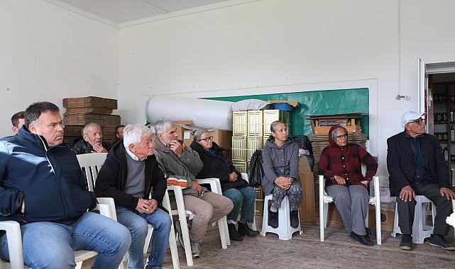 Büyükşehirden Datça’da Badem ve Zeytin Eğitimi