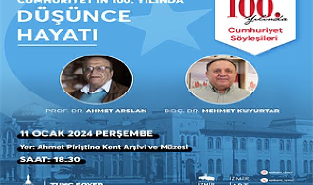 Cumhuriyet Söyleşileri Ahmet Arslan ve Mehmet Kuyurtar ile devam ediyor