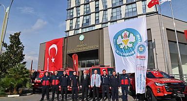 İtfaiye Filosuna 4 Yeni Araç