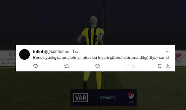 Yarı otomatik ofsayt sistemi görenleri hayrete düşürdü! Tırnak payıyla ofsayt verildi...