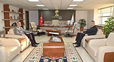 AFAD İl Müdürü’nden MASKİ’ye Veda Ziyareti