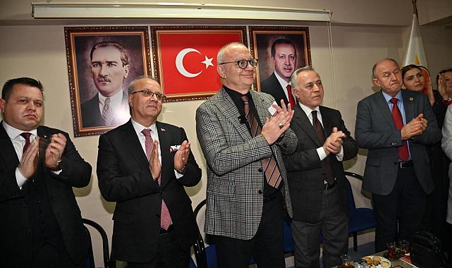 AK Parti Salihli İlçe Başkanlığı, Başkan Ergün&#039;ü Ağırladı