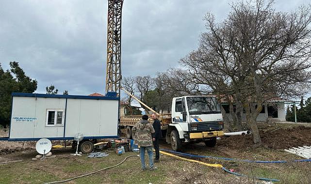 Akhisar Çanakçı Mahallesinde Sondaj Çalışmaları Başladı