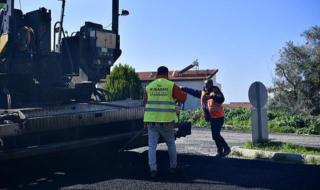 Asfalt Seferberliği Kadınlar Denizi Mahallesi İle Sürüyor
