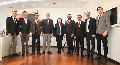Aydınlı Genç İş İnsanlarından Başkan Çerçioğlu’na Ziyaret