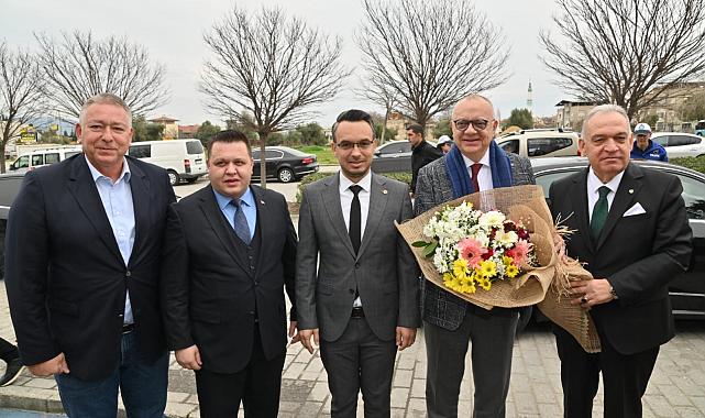 Başkan Ergün’den TUTSO’ya ziyaret