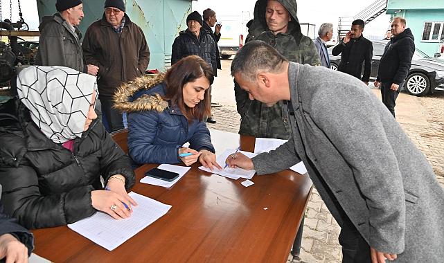 Başkan Ergün’ün Kırkağaçlı Üreticilere Desteği Sürüyor
