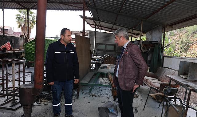 Başkan Oktay’dan Personele Geçmiş Olsun Ziyareti