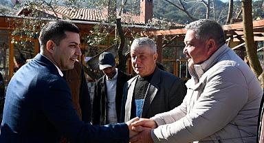 Başkan Ömer Günel Güne Kirazlı Mahallesi'nde Başladı