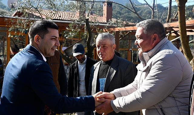 Başkan Ömer Günel Güne Kirazlı Mahallesi'nde Başladı