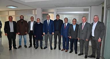 Başkanlar, Gördes’te Oda Başkanlarıyla Bir Araya Geldi